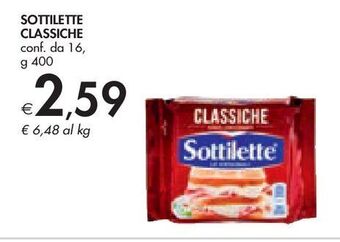 Bennet Sottilette classiche conf da 16 g 400 offerta