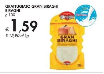 Bennet Grattugiato gran biraghi biraghi g 100 offerta