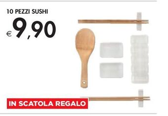 10 pezzi sushi