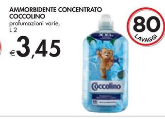 Bennet Ammorbidente concentrato coccolino profumazioni varie l 2 offerta
