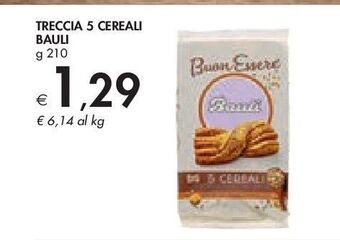 Bennet Treccia 5 cereali bauli g 210 offerta