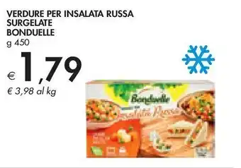 Bennet Verdure per insalata russa surgelate bonduelle g 450 offerta