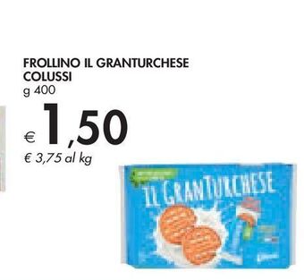 Bennet Frollino il granturchese colussi g 400 offerta