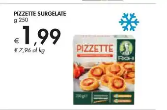 Bennet Pizzette surgelate g 250 offerta