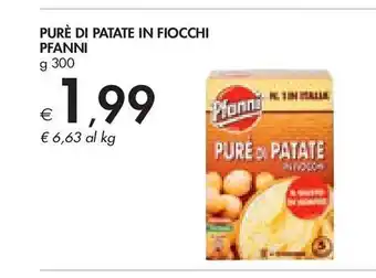 Bennet Purè di patate pfanni in fiocchi g 300 offerta