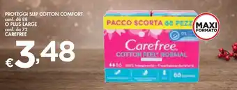 Bennet Proteggi-slip cotton comfort o plus large carefree offerta
