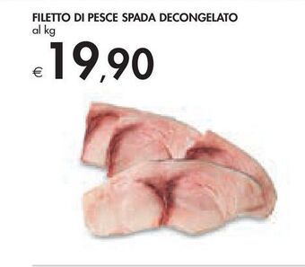 Bennet Filetto di pesce spada decongelato offerta