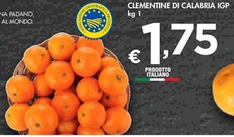 Bennet Clementine di calabria igp kg 1 offerta