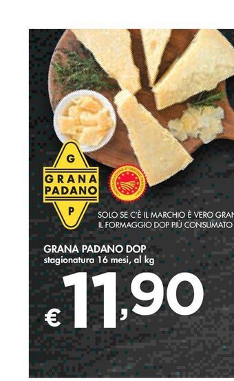 Bennet Grana padano dop offerta