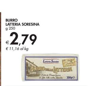 Bennet Burro latteria soresina g 250 offerta