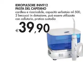 Bennet Idropulsore inn912 pasta del capitano offerta