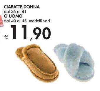 Bennet Ciabatte donna o uomo offerta