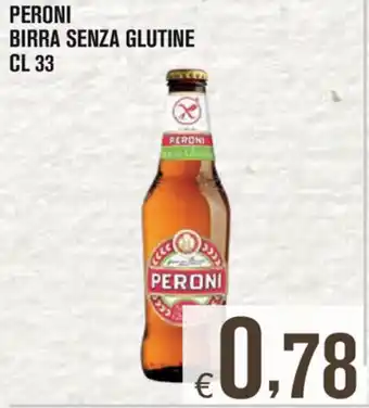Peroni Senza Glutine Birra 33cl