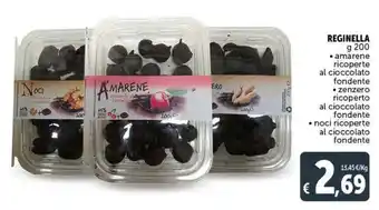 Deco Supermercati Reginella amarene riocperte al cioccolato fondente/zenzero ricoperto al cioccolato fondente g 200 offerta