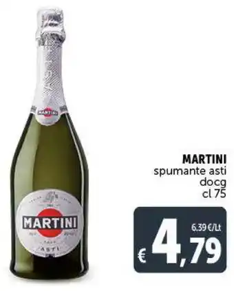 Deco Supermercati Martini spumante asti docg cl 75 offerta