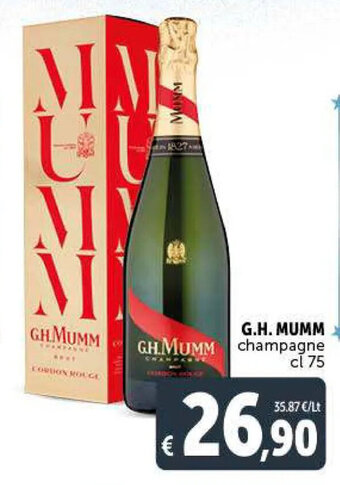 G.H.Mumm champagne cl 75