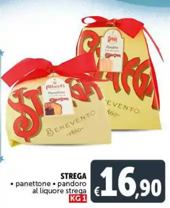 Strega panettone/pandoro al liquore strega 1 kg