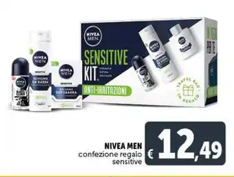 Deco Supermercati Nivea Men confezione regalo sensitive offerta