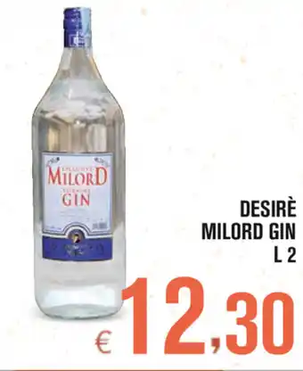 Adhoc Desirè Milord Gin 2L offerta