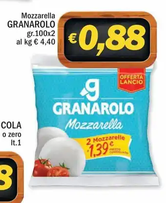 Ard Discount Granarolo Mozzarella 100g x 2 offerta