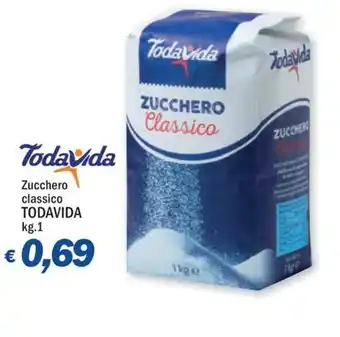 Ard Discount Todavida Zucchero Classico 1kg offerta