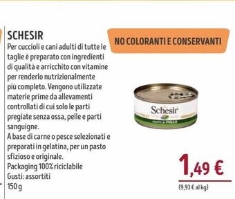 Il Gigante Schesir offerta