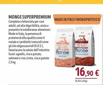 Il Gigante Monge superpremium offerta