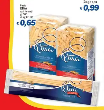 Ard Discount Etna Pasta vari formati 500gr offerta