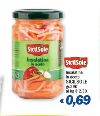 Ard Discount SicilSole Insalatina in aceto 290gr offerta