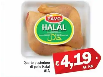 Ard Discount Pavo Aia Quarto Posteriore di Pollo Halal offerta