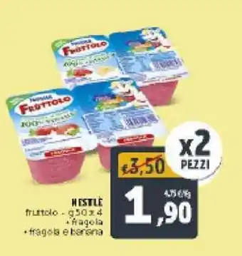 Deco Supermercati Nestlè Fruttolo 50g x 4 offerta