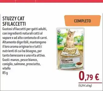 Il Gigante Stuzzy cat sfilaccetti offerta