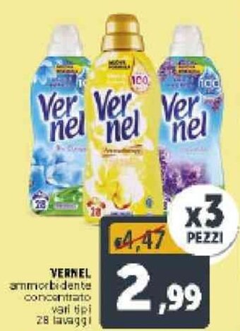 Deco Supermercati Vernel Ammorbidente Concentrato vari tipi offerta