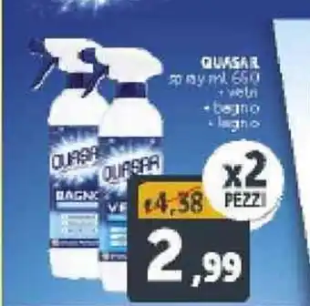 Deco Supermercati Quasar Bagno spray offerta