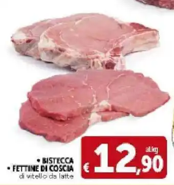 Deco Supermercati Bistecca, Fettine di Coscia offerta
