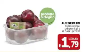Deco Supermercati Alce Nero Bio Susine Rosse 500gr offerta