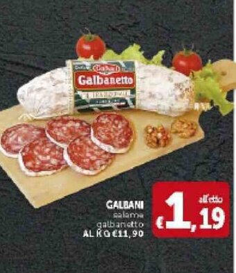Deco Supermercati Galbani Salame Galbanetto offerta