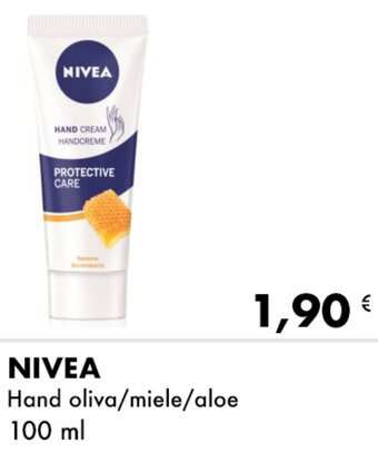 Iper Tosano Nivea Hand oliva/miele/aloe 100 ml offerta