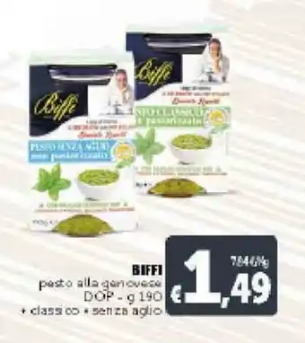 Deco Supermercati Biffi Pesto All Genovese DOP 190g offerta