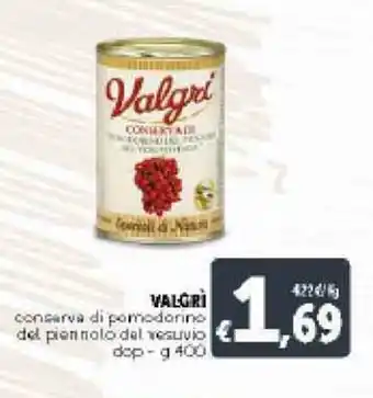 Deco Supermercati Valgrì Conserva di Pomodorino 400g offerta
