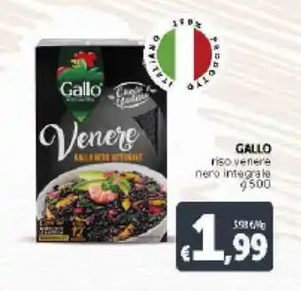 Deco Supermercati Gallo Riso Venere Nero Integrale 500g offerta