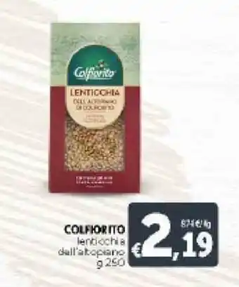 Deco Supermercati Colfiorito Lenticchia 250g offerta