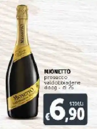 Deco Supermercati Mionetto Prosecco 75cl offerta