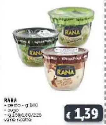 Deco Supermercati Rana 140g offerta