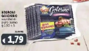 Deco Supermercati Negroni Golosino 100g x 5 offerta
