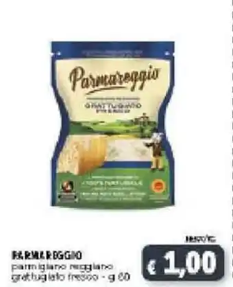 Deco Supermercati Parmareggio Parmigiano Reggiano Grattugiato Fresco 60g offerta