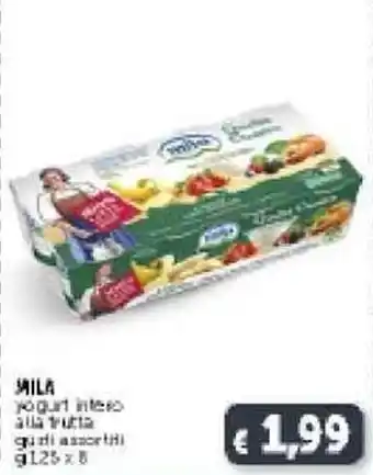 Deco Supermercati Mila Yogurt Intero Alla Frutta 125g offerta