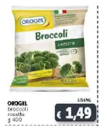 Deco Supermercati Orogel Broccoli Rosetta 400g offerta