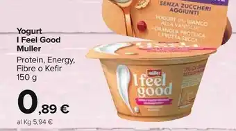 Carrefour Muller Yogurt I Feel Good offerta