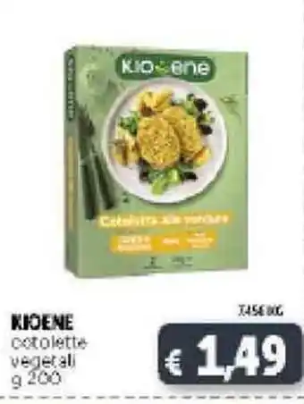 Deco Supermercati Kioene Cotolette Vegetali 200g offerta